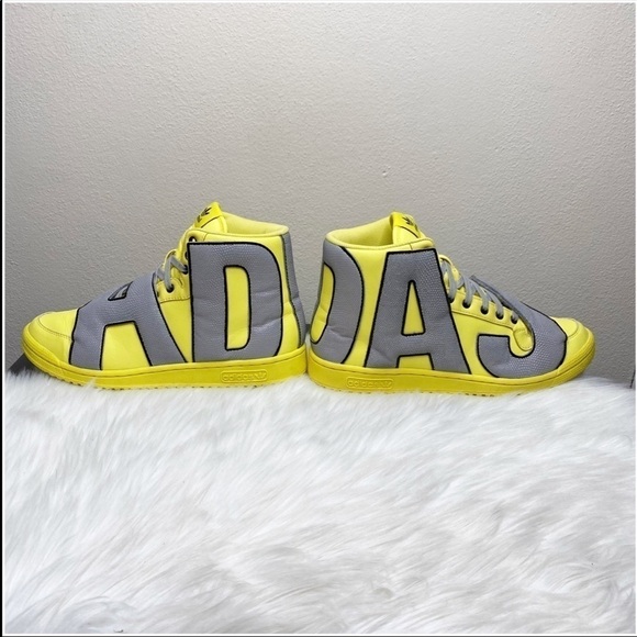 RARE Adidas X Jeremy Scott Spell-out Sneakers - Picture 3 of 14